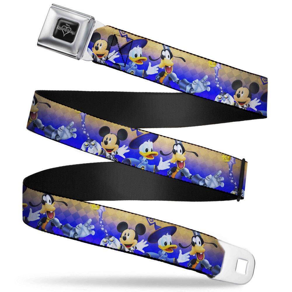 1906 Standard Seatbelt Belt Kingdom Hearts II Regular, 1.5" Wide-Fits Pant